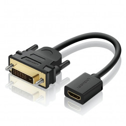 Видео-переходник-адаптер | DVI-D на HDMI (двунаправленный) | UGREEN UG-20118